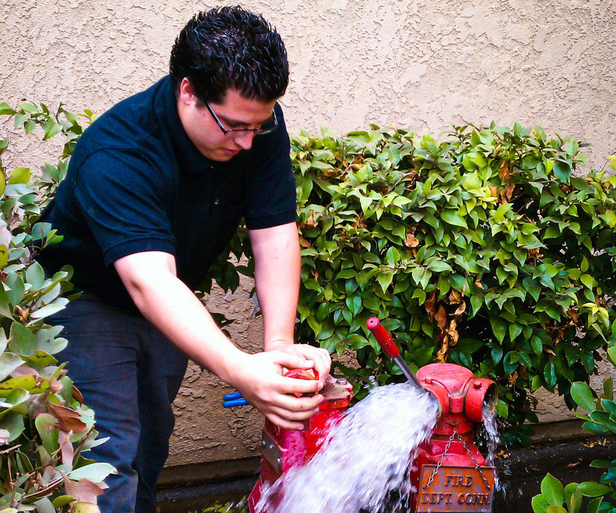 fire hydrant testing